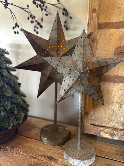 Star lamp on base LED