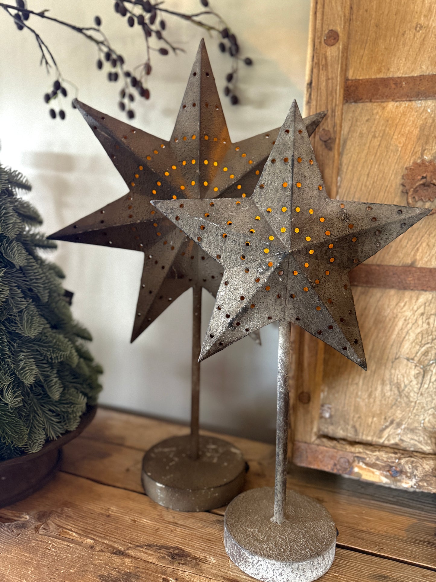 Sternlampe auf Sockel LED