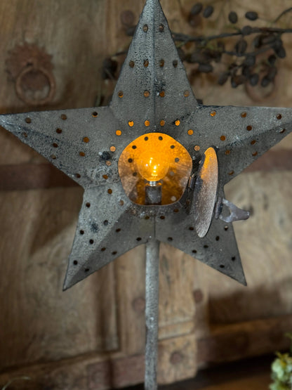 Star lamp on base LED
