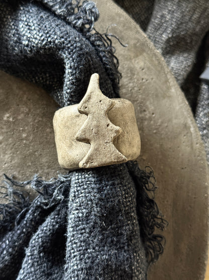 PMR Concrete Napkin Ring with Magnet