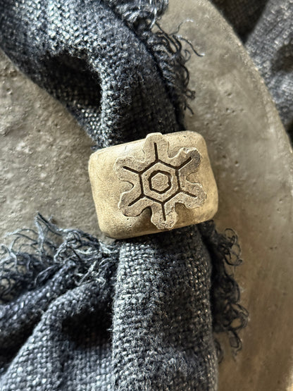 PMR Concrete Napkin Ring with Magnet