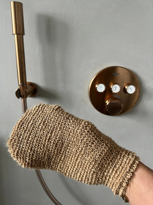 Jute Massage Glove