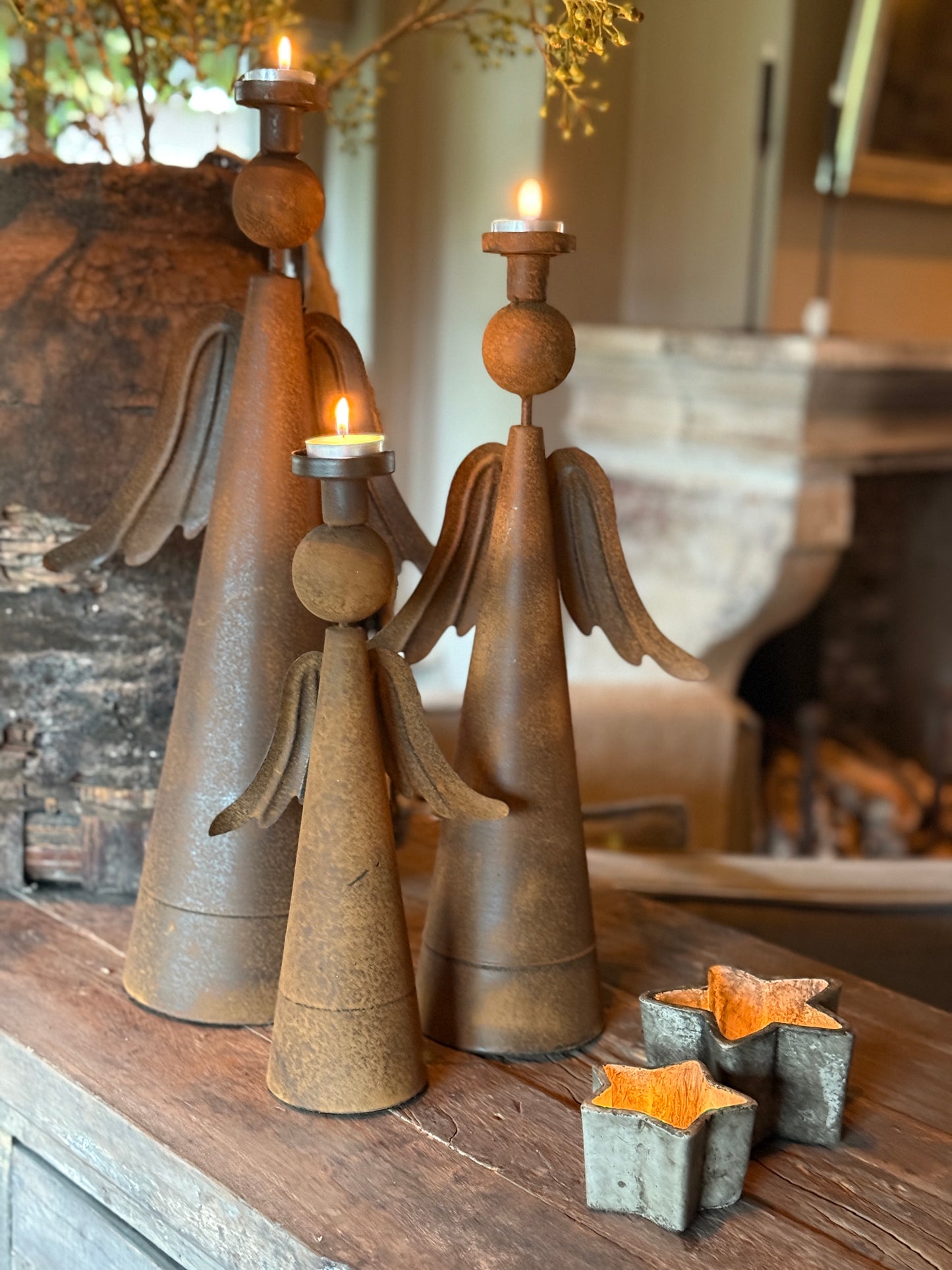 Sfeervolle Engel van Roest