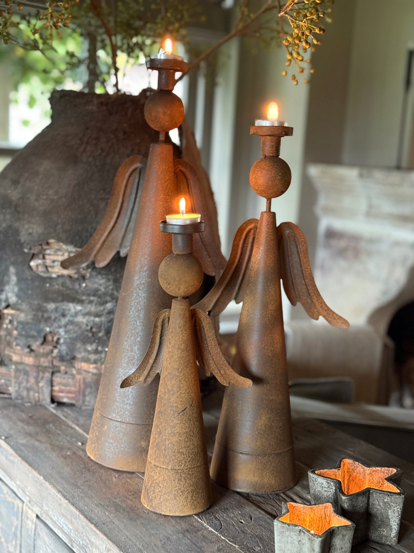 Sfeervolle Engel van Roest