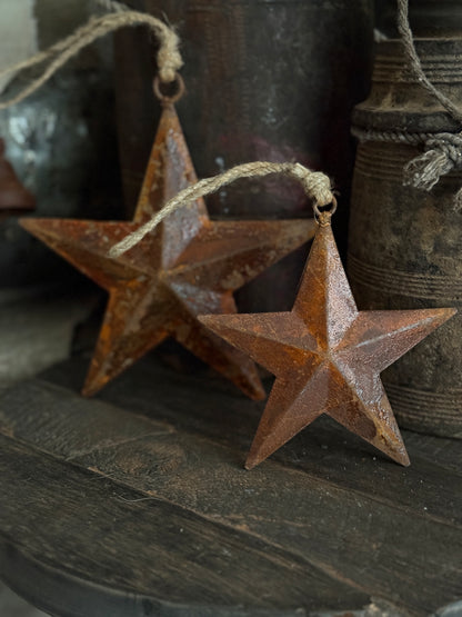 Rusted Star available in 2 sizes