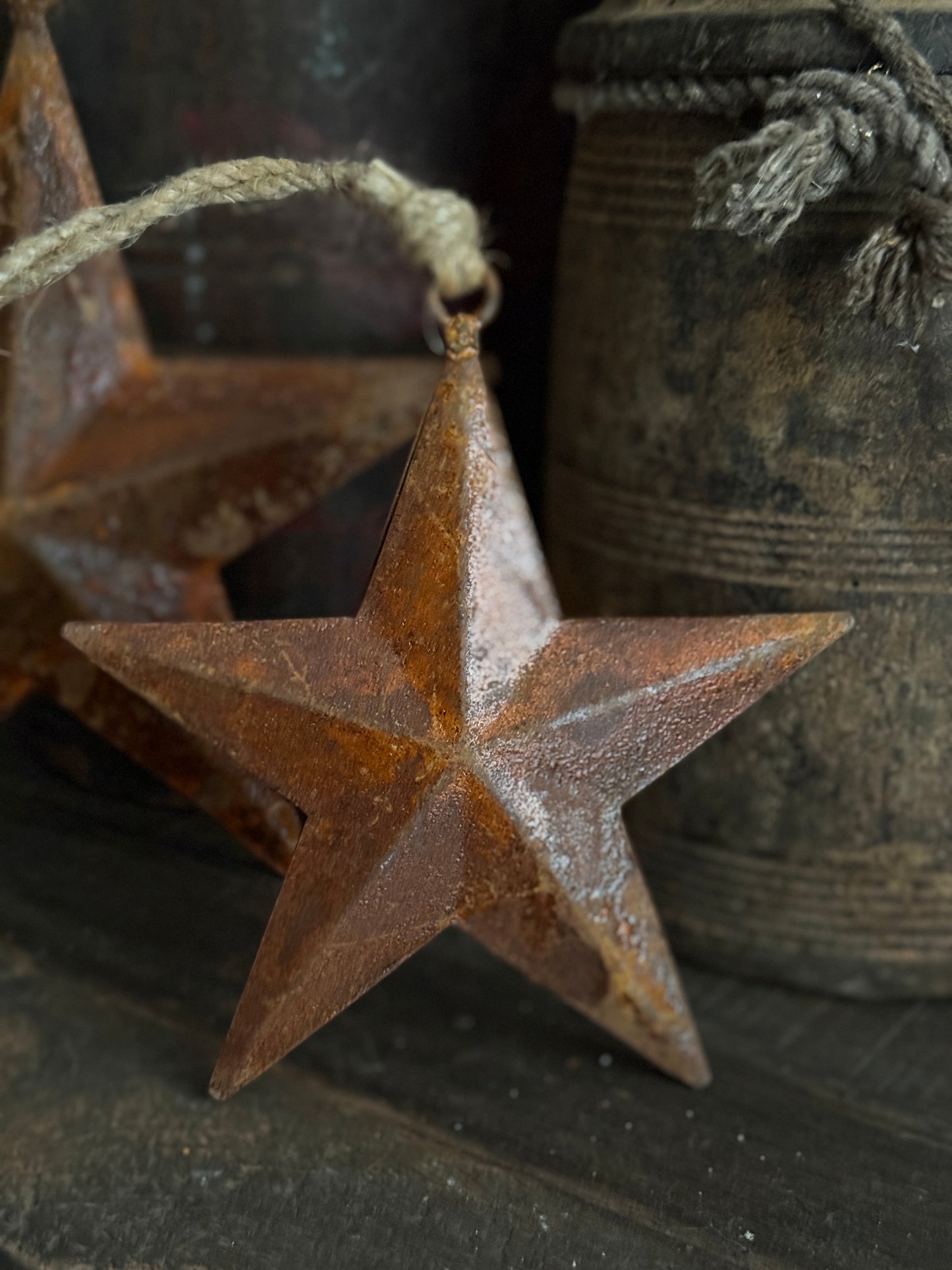 Rusted Star available in 2 sizes