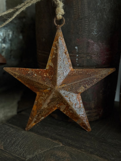 Rusted Star available in 2 sizes