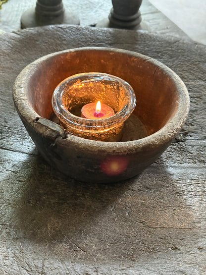 Oud houten schaaltje (1A)