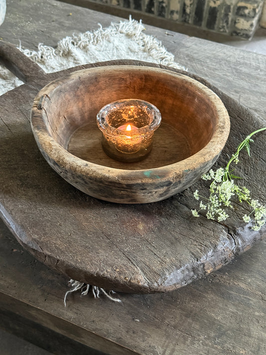 Oud houten schaaltje (5A)