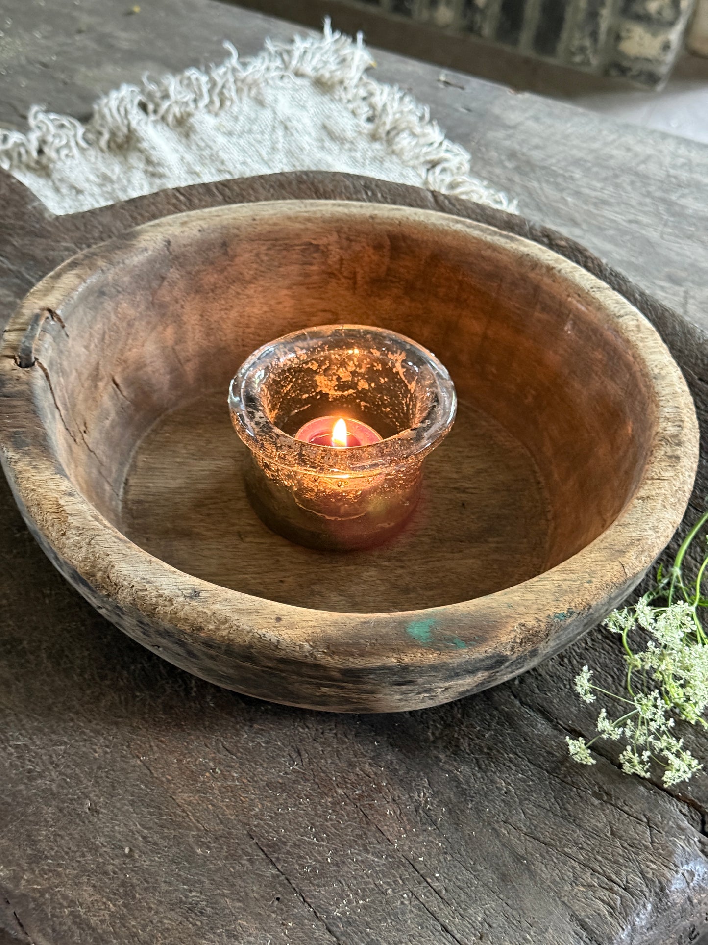 Oud houten schaaltje (5A)
