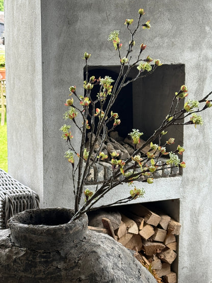 Bloesemtak kunst – wit