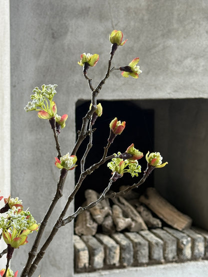 Bloesemtak kunst – wit