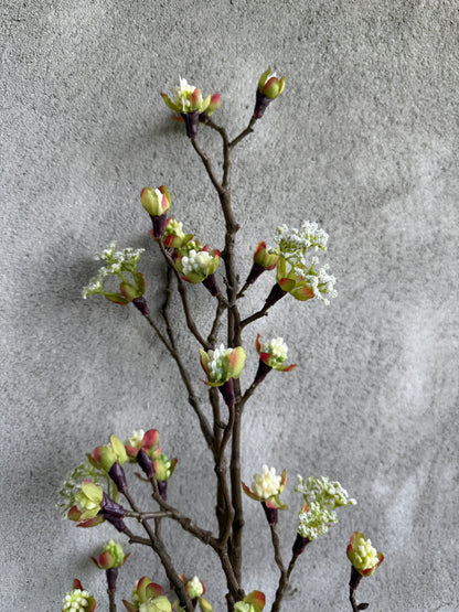 Bloesemtak kunst – wit