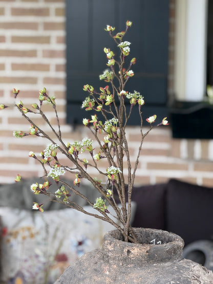 Bloesemtak kunst – wit