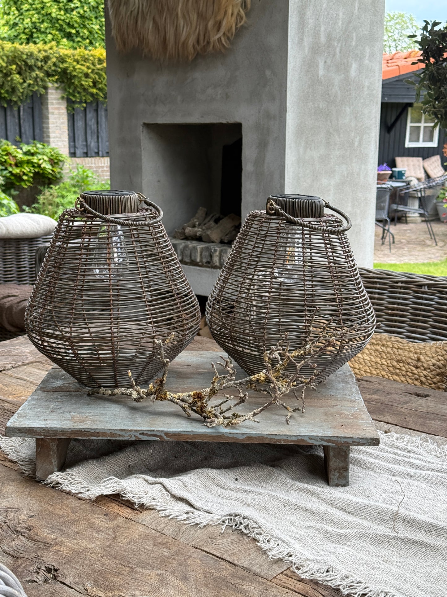 Solar lamp Djamila – naturel