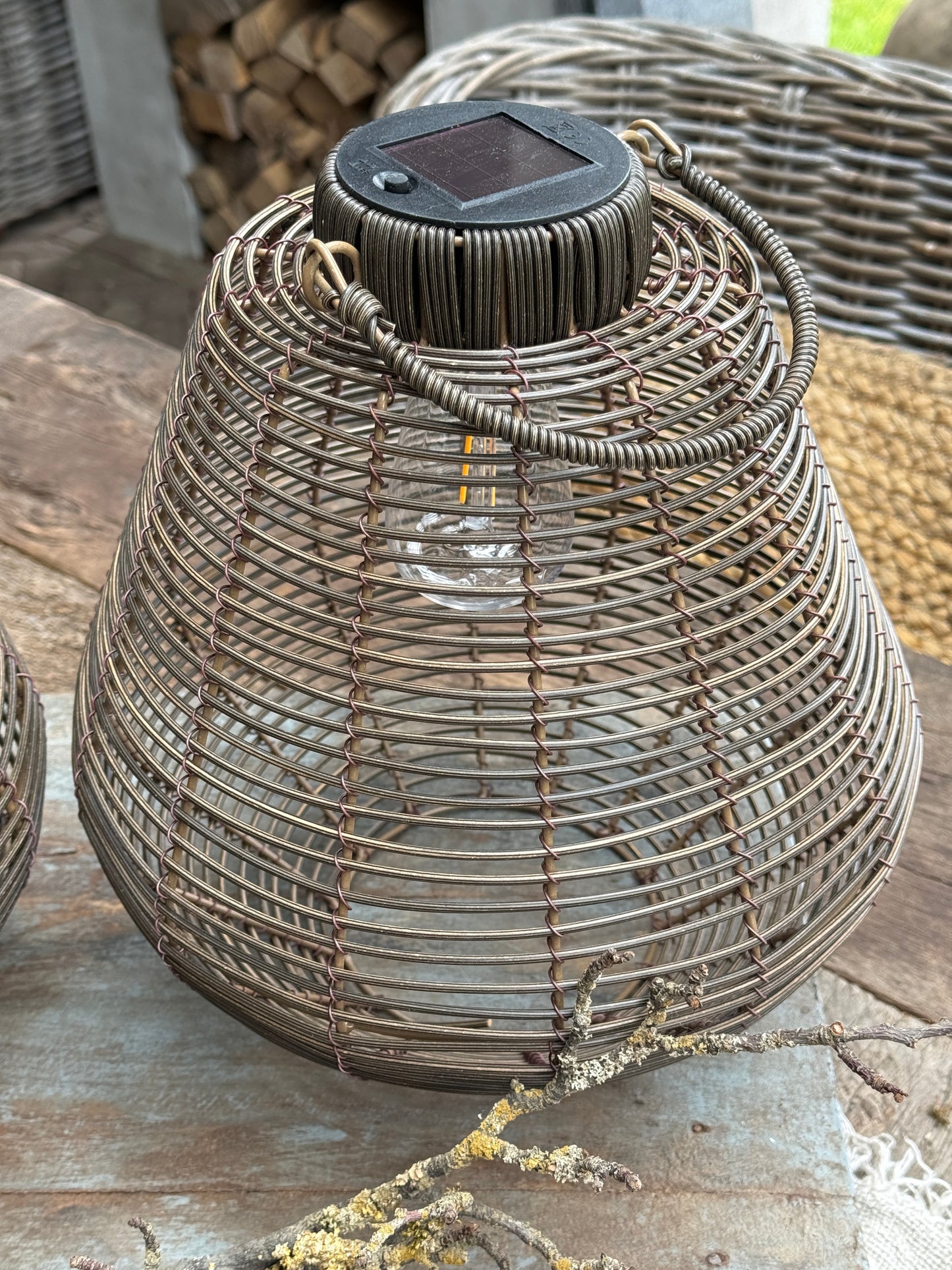 Solar lamp Djamila – naturel