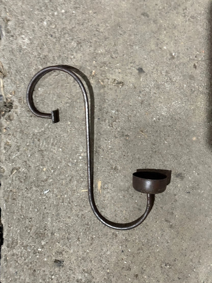 metal tealight pendant rust