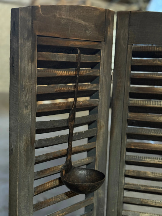 Hang spoon metal