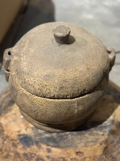Old wooden food box