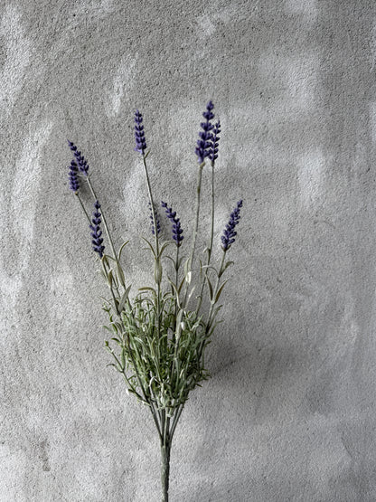 Lavendel kunstplant op steel (A1)– 47 cm