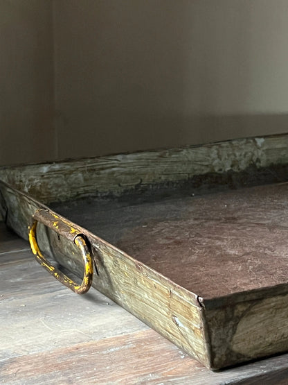 Metal tray