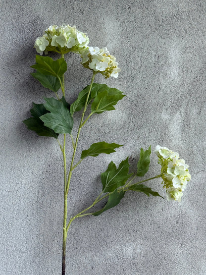 Kunstblume Schneeball – 68 cm