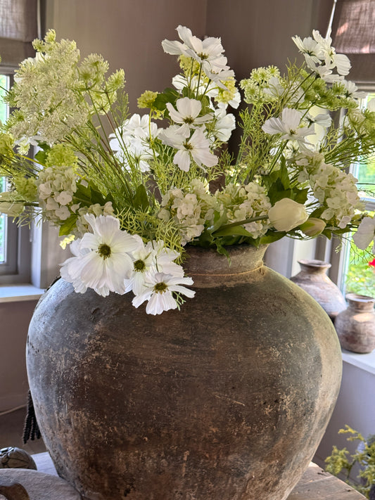 Kunstbloem Cosmos Spray White – 75 cm