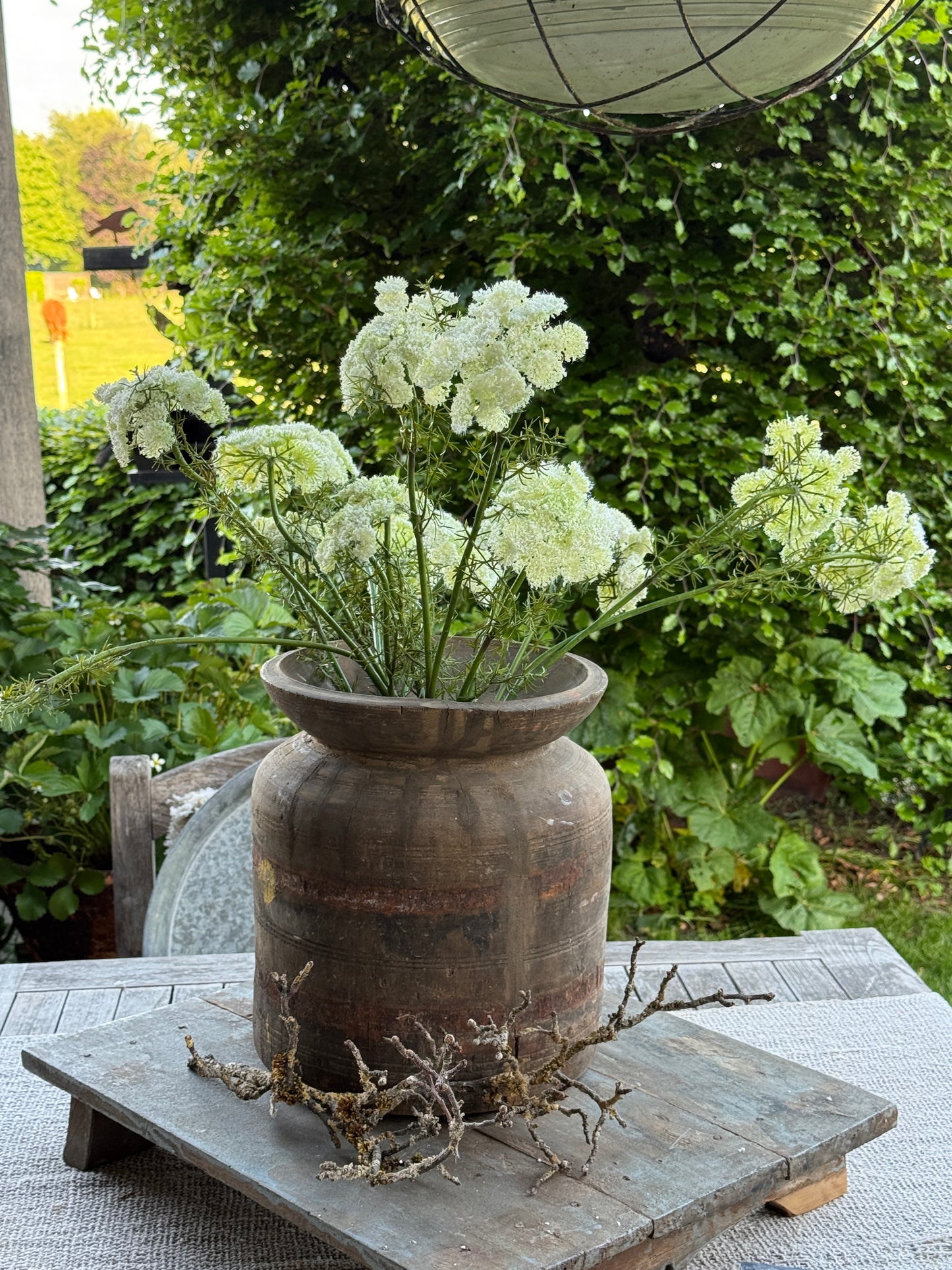Artificial flower Cow Parsley