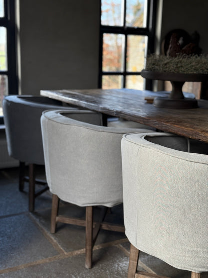 Chair Kaatje, Taupe, Beige or Anthracite