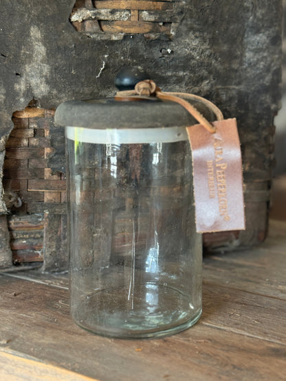 Glazen Pot met Deksel – Aura Peeperkorn- Verkrijgbaar in diverse maten