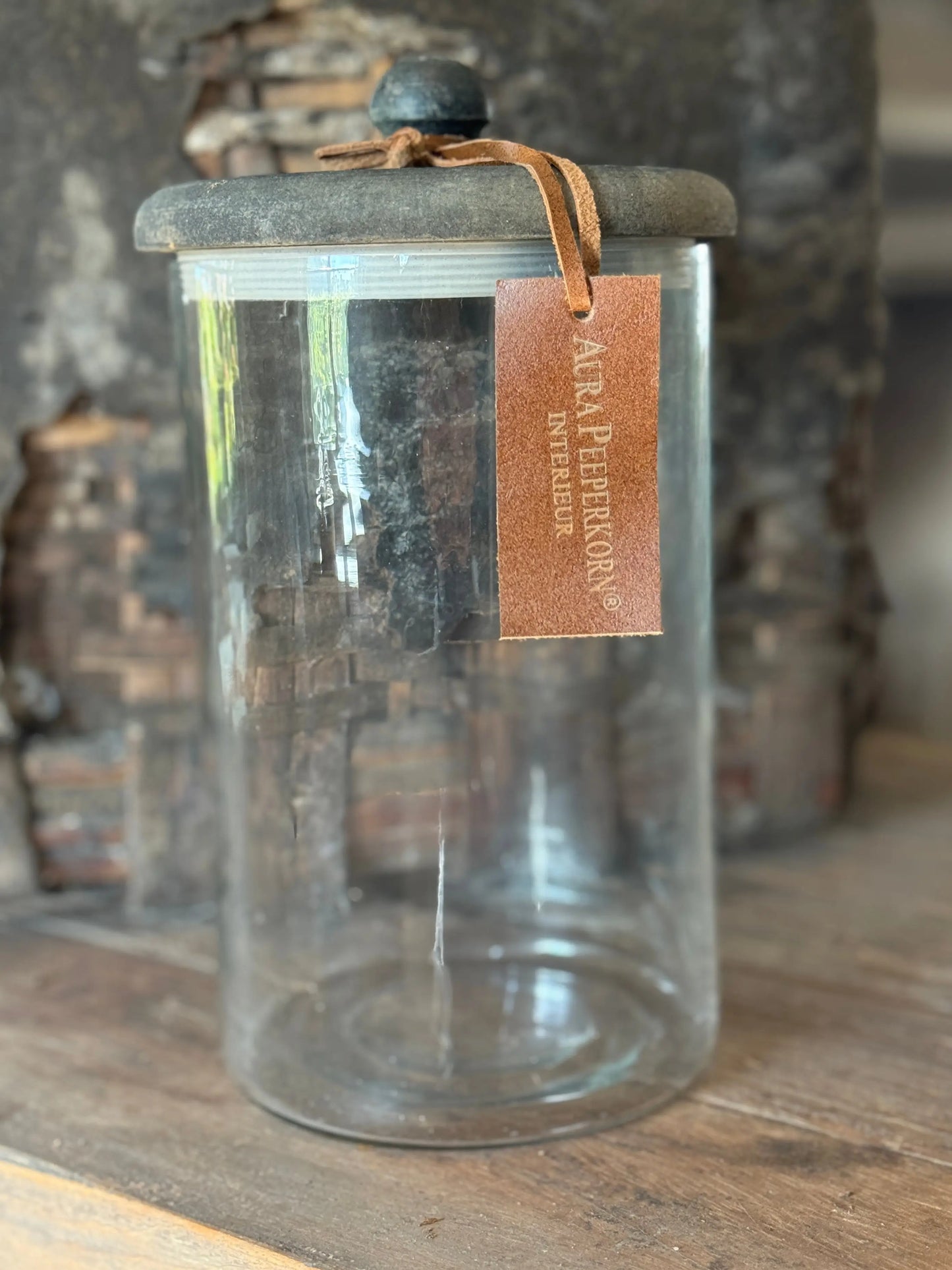 Glass Jar with Lid – Aura Peeperkorn – Available in various sizes