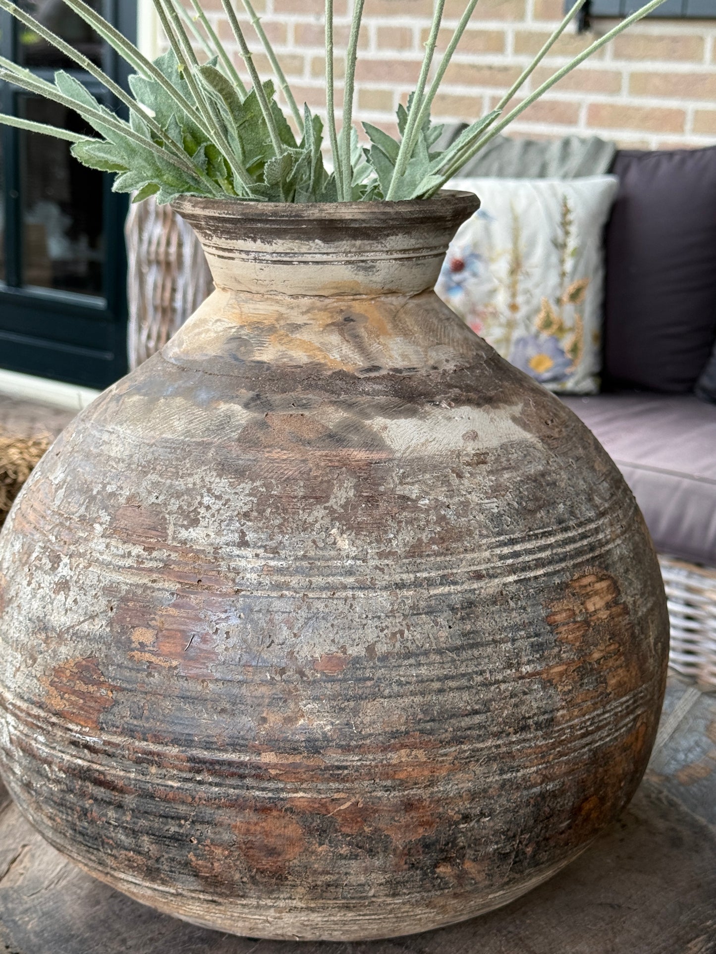 Oude Bolle Nepalese Pot (achterste op de foto)
