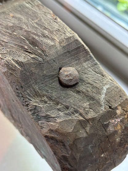 Oud antiek Indiaas ornament – hout - Trapa Living
