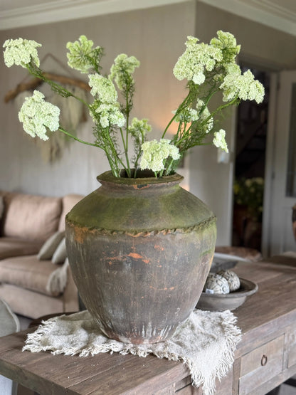 Old water pot from India - Please note! this is a pick-up item
