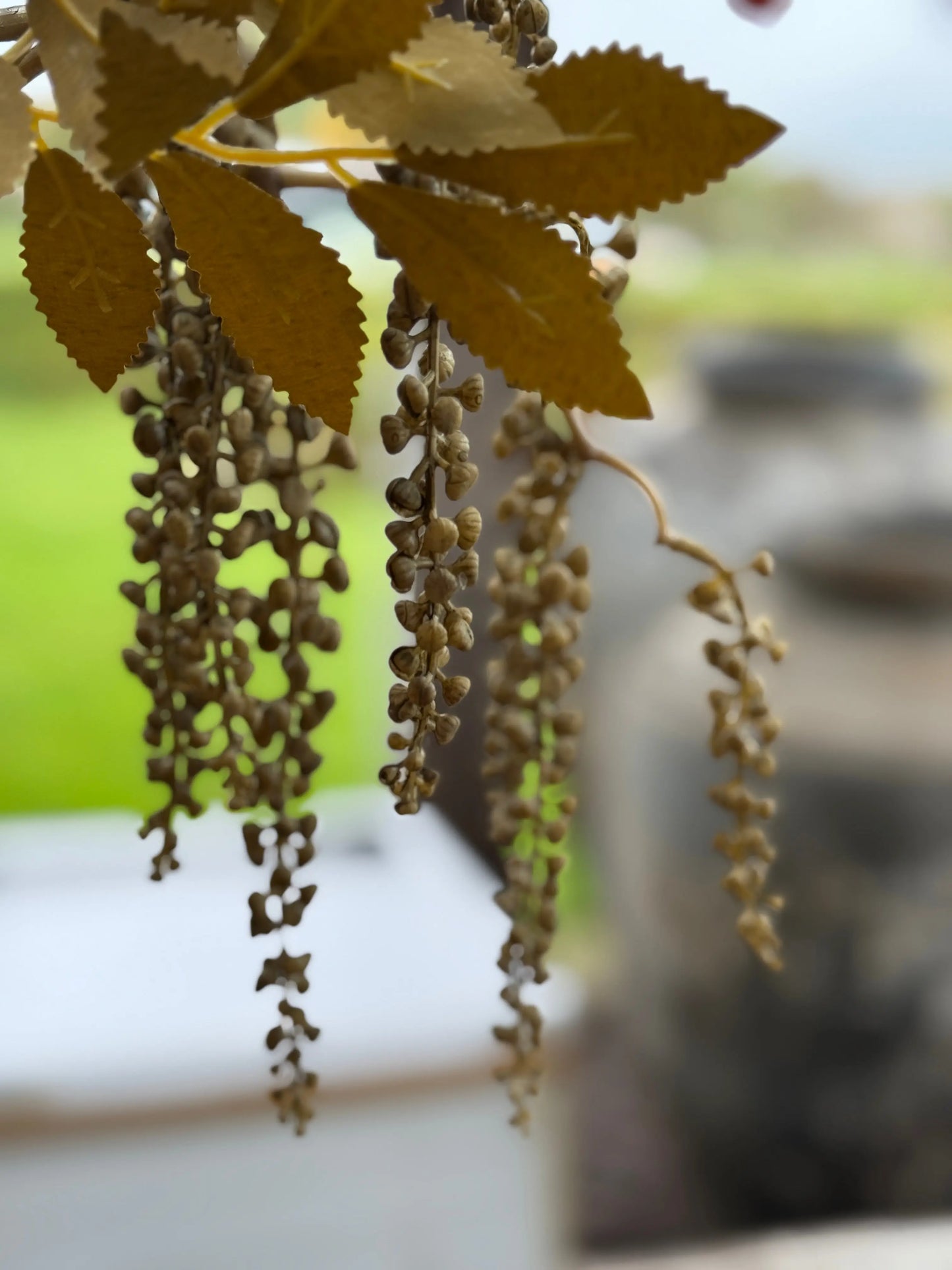 Kunsttak Branch – Berry Jungle | 72 cm