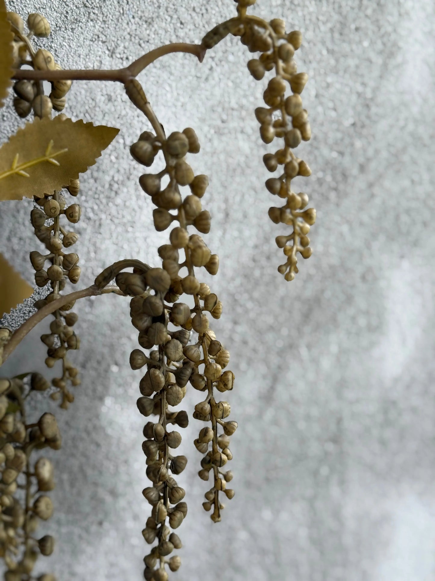 Kunsttak Branch – Berry Jungle | 72 cm