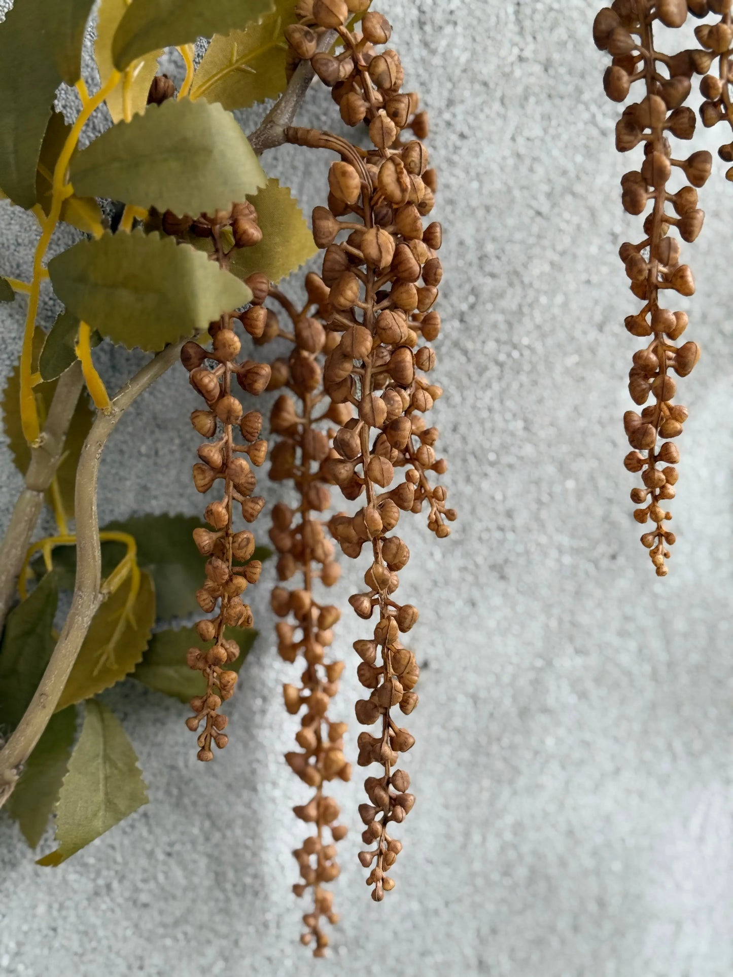 Kunsttak Branch – Berry Jungle | 72 cm
