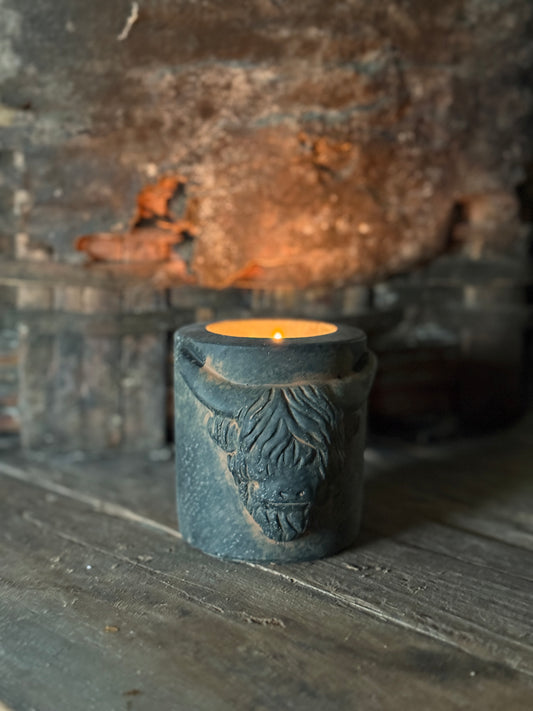 Buffalo Tealight Holder – Earthenware | Available in S &amp; M