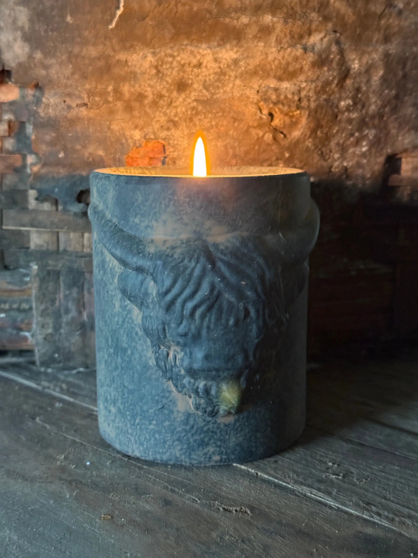 Buffalo Tealight Holder – Earthenware | Available in S &amp; M