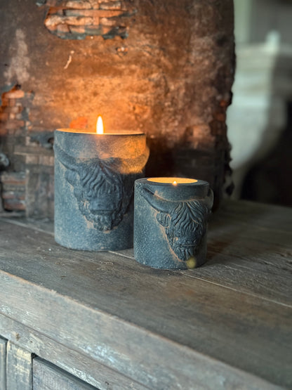 Buffalo Tealight Holder – Earthenware | Available in S &amp; M