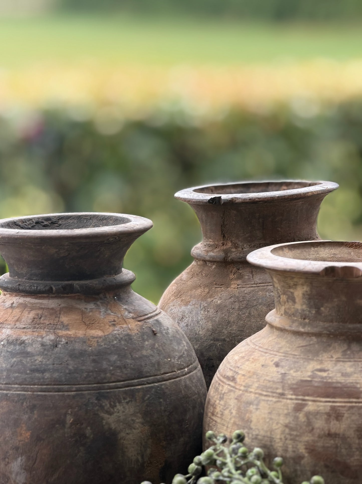 Nepalese bolle pot/vaas- Trapa Living- (LH02)