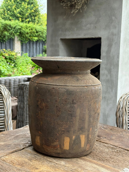 Nepalesischer Topf/Vase – alter Topf aus Indien