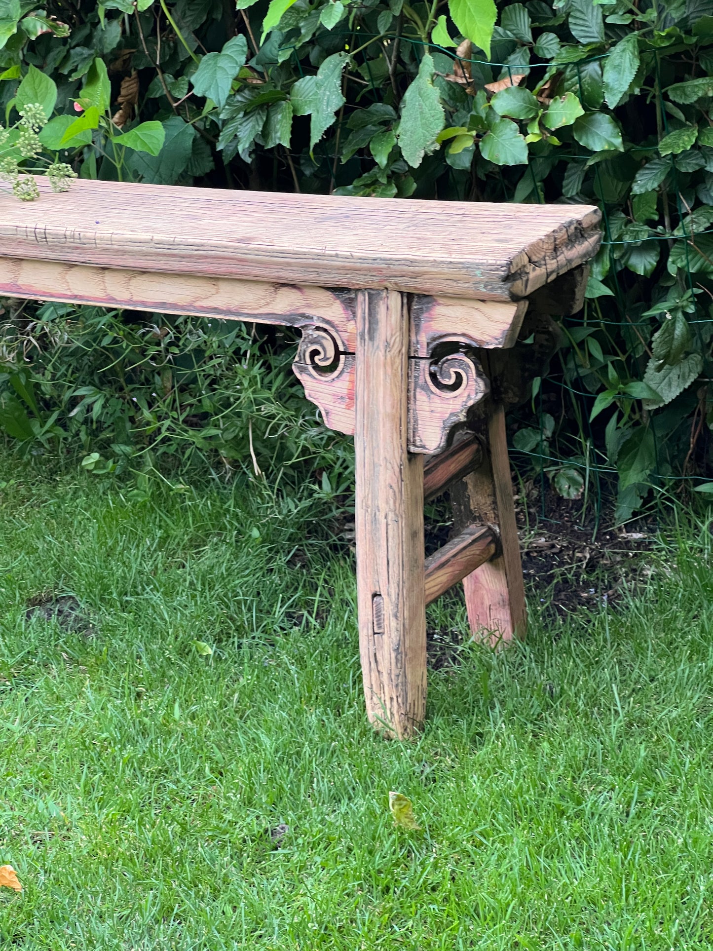 Old Chinese bench