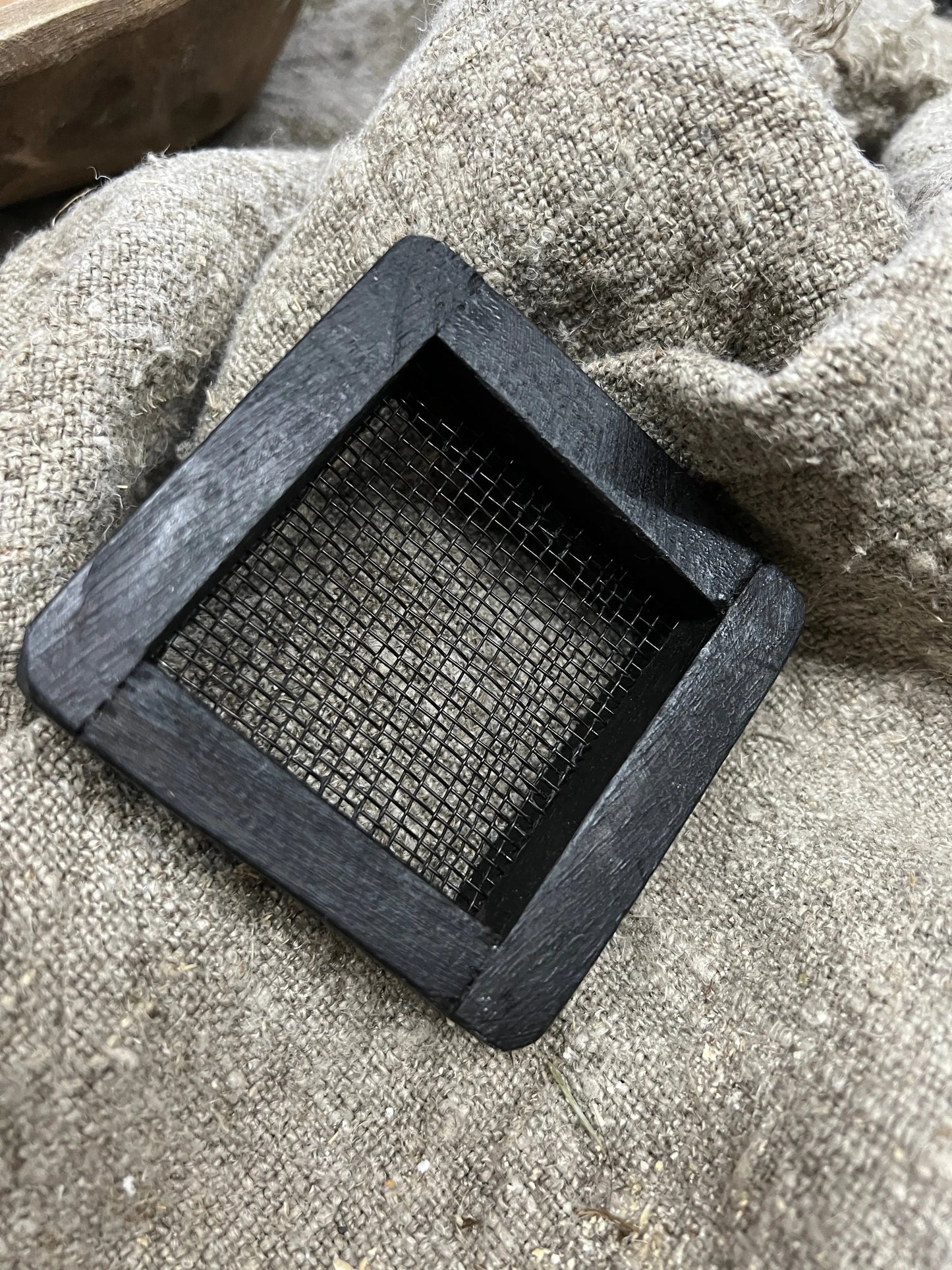 Mini-Reibe, schwarz