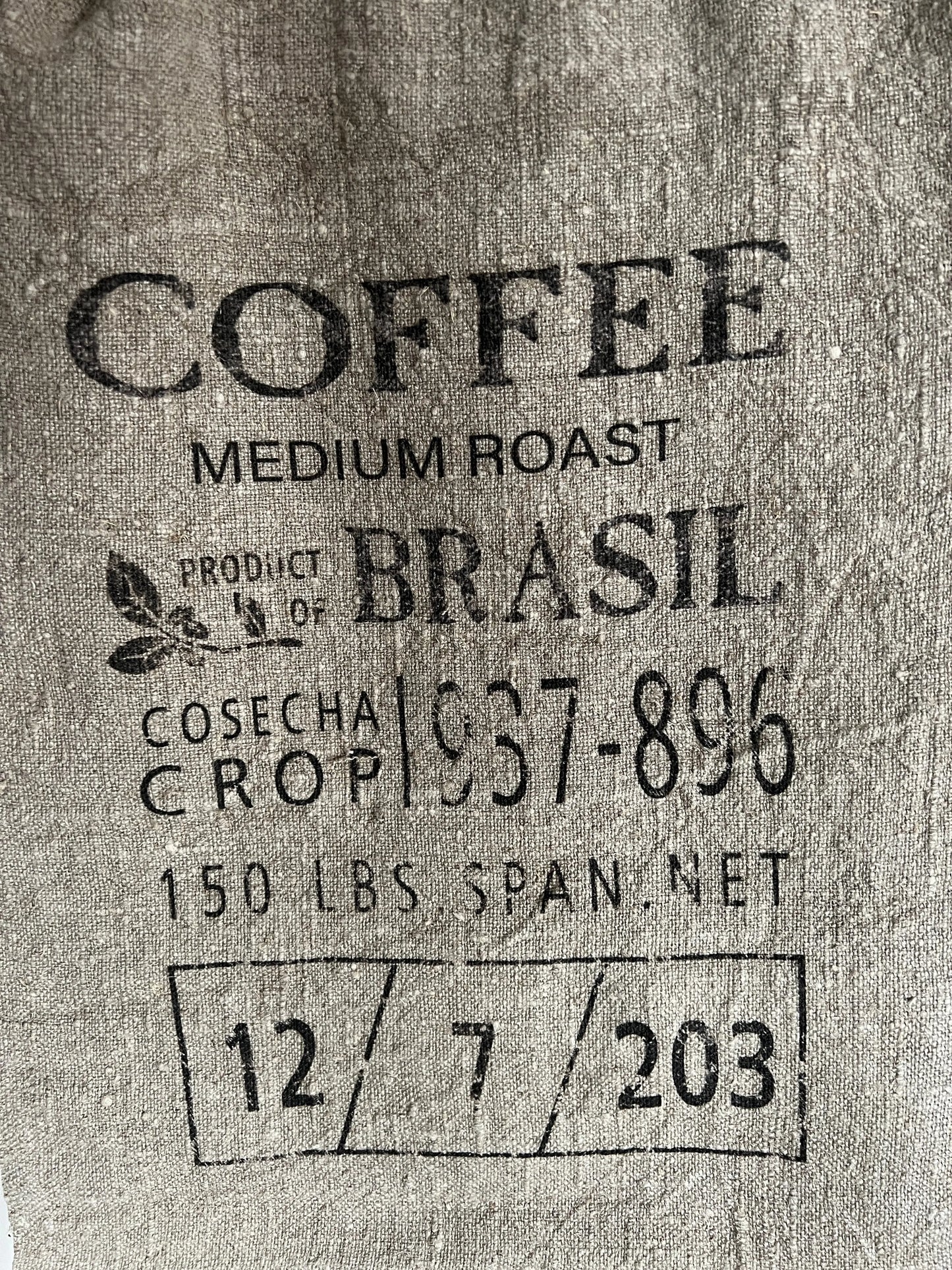 Shabby lap "Coffee"  100x40 cm.