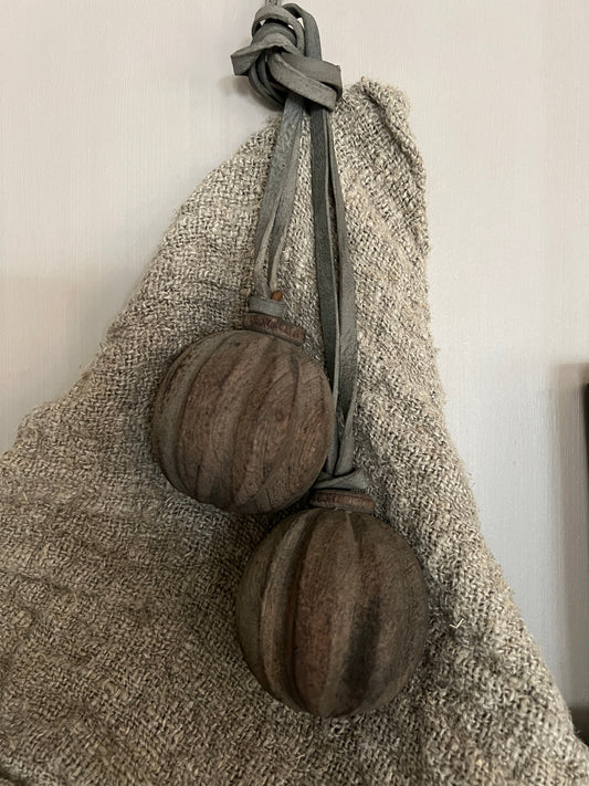 Holzspule, Be Uniq, runde Form