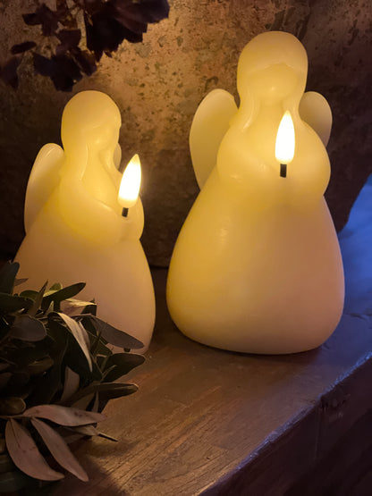 Angel candle LED, Cream, available in M ​​and L