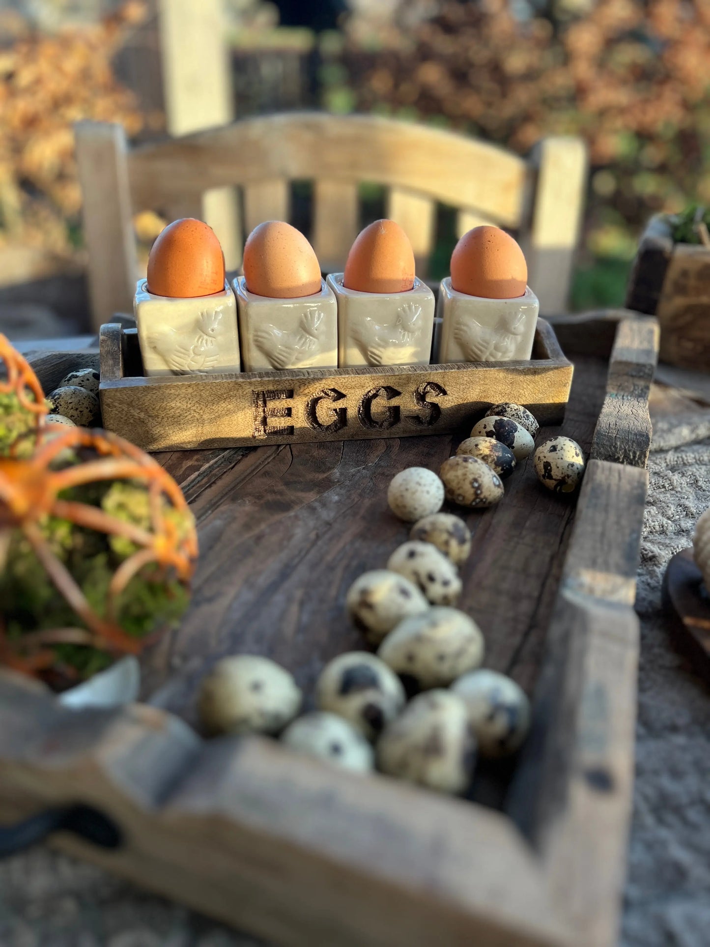 Egg cup set of 4