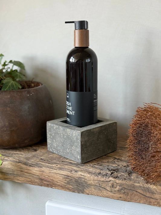 Soap dish stone look