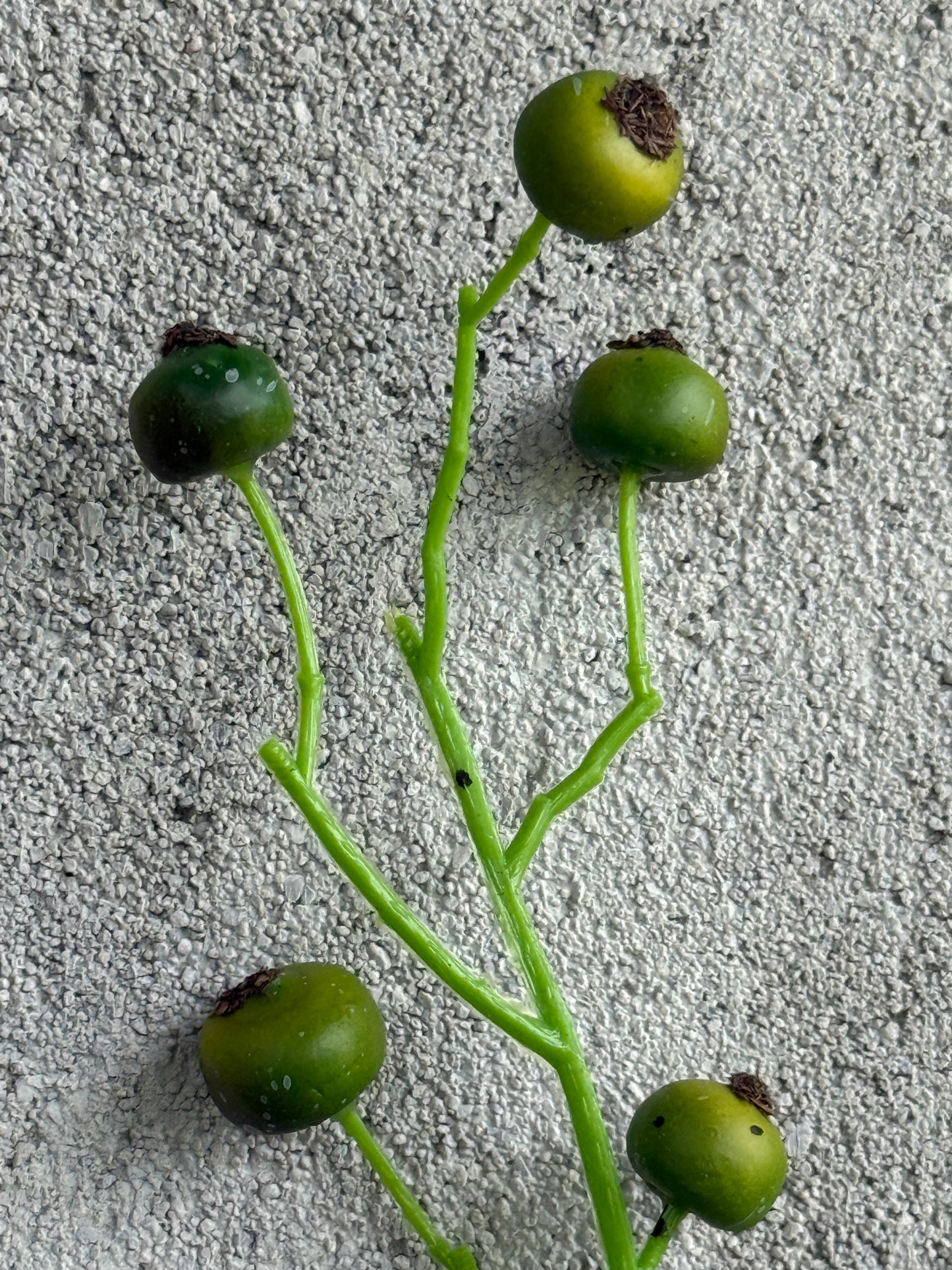 Artificial Green Rosaly Branch – 100 cm